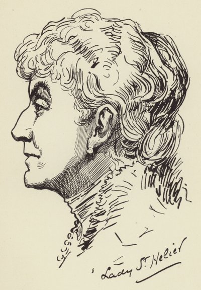 Lady St Helier - Harry Furniss