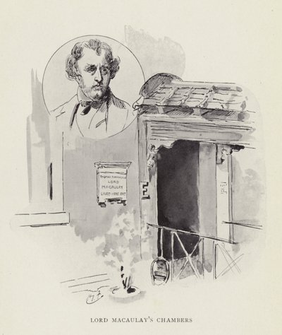 Les chambres de Lord Macaulay - Harry Furniss