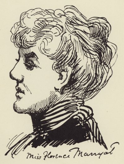 Mlle Florence Marryat - Harry Furniss