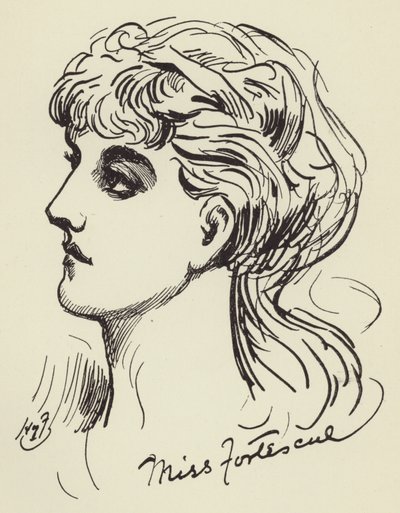 Miss Fortescue - Harry Furniss