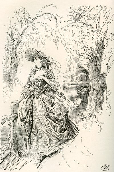 Miss Haredale - Harry Furniss