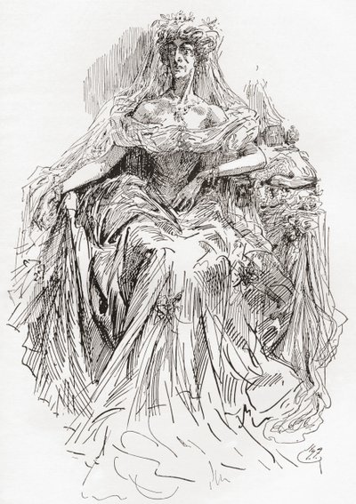 Miss Havisham - Harry Furniss