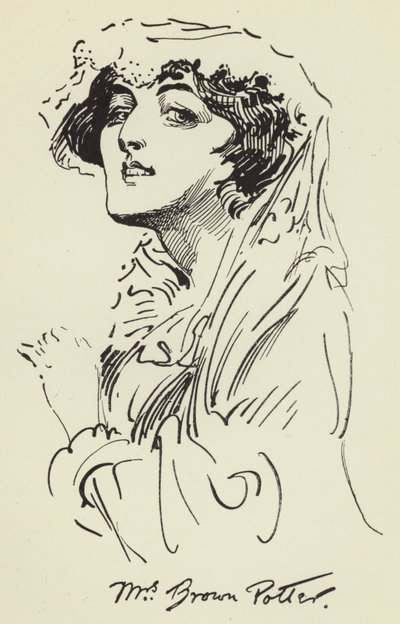 Mme Brown Potter - Harry Furniss