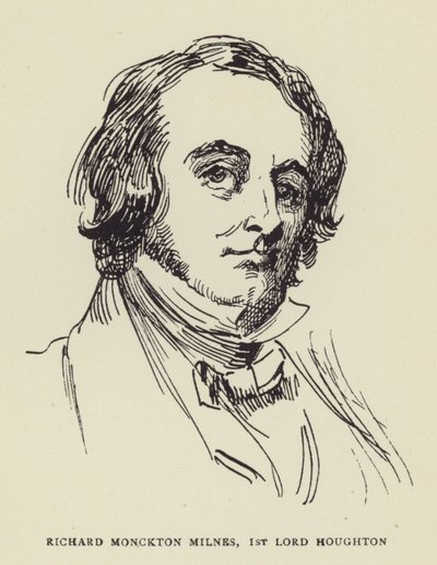 Richard Monckton Milnes, 1er Lord Houghton - Harry Furniss