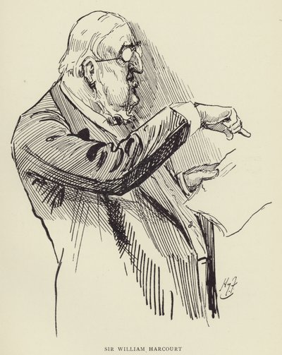 Sir William Harcourt - Harry Furniss