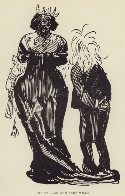 Sir William et Lady Wilde - Harry Furniss