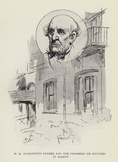 Le père de W. E. Gladstone et les chambres qu