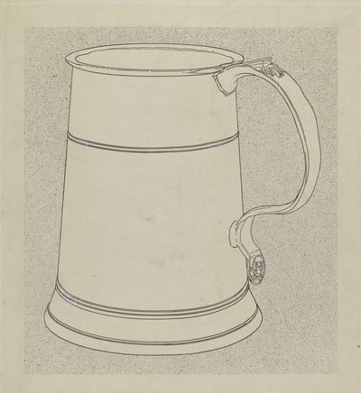 Chope en étain - Harry Goodman