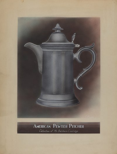 Pichet en étain - Harry Goodman