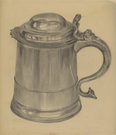 Chope en étain - Harry Goodman