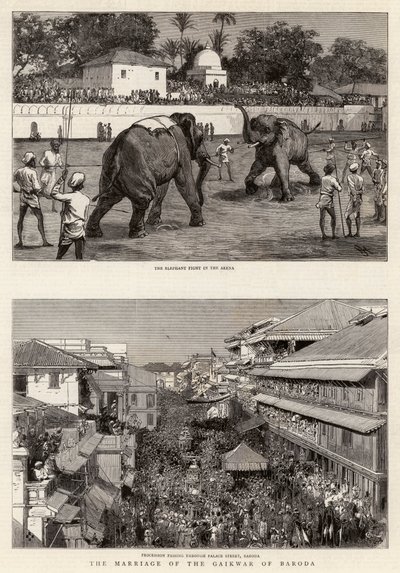 Le mariage du Gaikwar de Baroda - Harry Hamilton Johnston