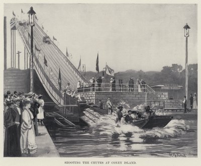 Descente des chutes à Coney Island - Harry M. Pettit