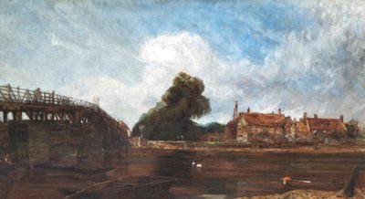 Vieux pont de Hampton Court, vers 1875 - Harry Williams