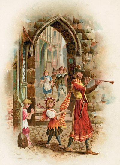 Le joueur de flûte de Hamelin - Harry and Arthur Charles Payne