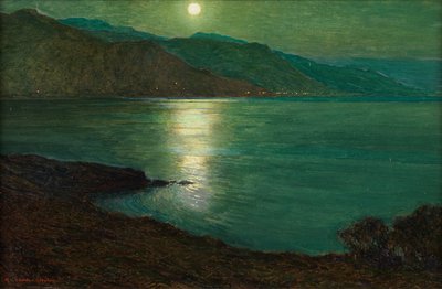 Clair de lune - Les lumières de Ventimiglia - Harry van der Weyden
