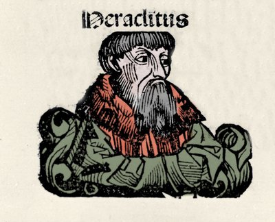 Portrait du philosophe grec Héraclite d
