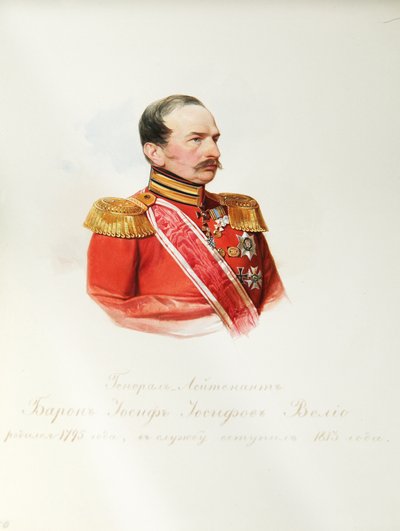 Portrait du baron Iosif Iosifovich von Velio 1795-1867 de l