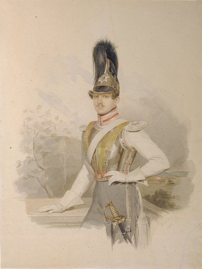 Portrait du Comte Valentin Grigorievitch Stroganov 1801-1833, avant 1832 - Hau