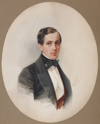 Portrait de Fyodor Nikolayevich Chelishchev, 1851 - Hau