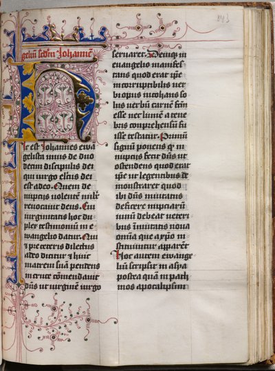 Livre des Évangiles avec portraits d