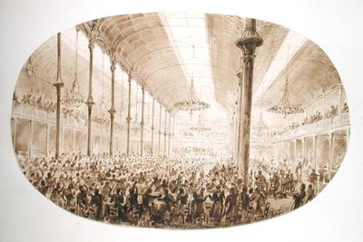 Un banquet, c.1865 - Hector Horeau