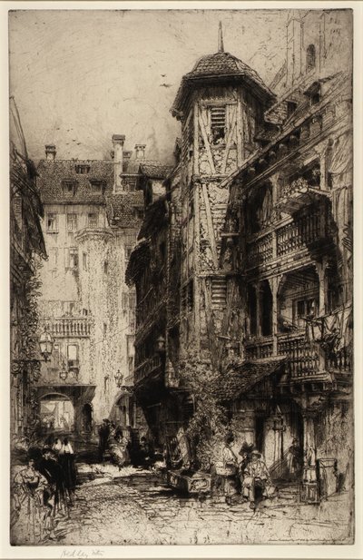 Cour de Corbeau, Strassburg - Hedley Fitton