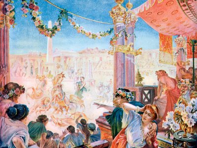 Le cirque de Néron ou le cirque de Caligula, Rome - Heilbronn