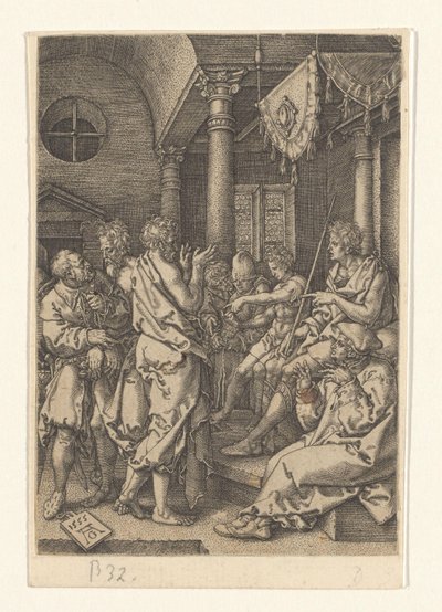 Daniel entend les anciens - Heinrich Aldegrever