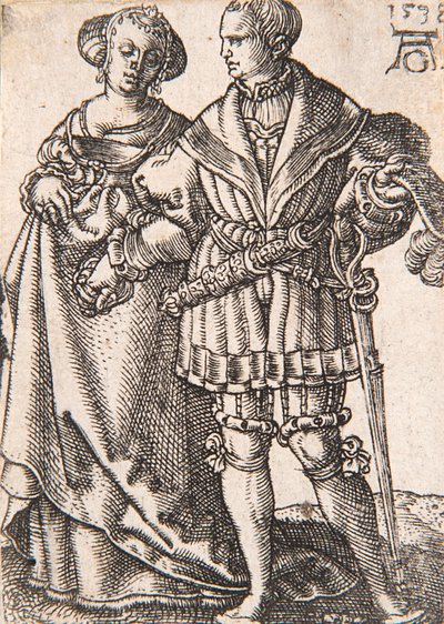 De la série Les Petits Danseurs de Mariage, 1538 - Heinrich Aldegrever