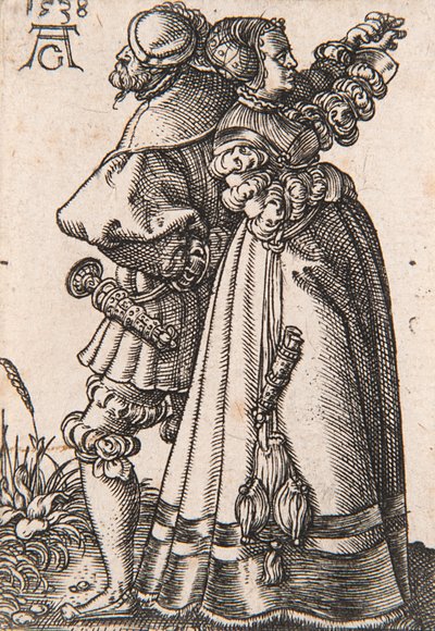 De la série Les Petits Danseurs de Mariage, 1538 - Heinrich Aldegrever