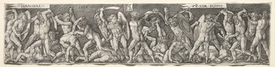 Hannibal combattant Scipion - Heinrich Aldegrever