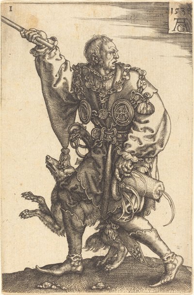 Grands danseurs de mariage, 1538 - Heinrich Aldegrever