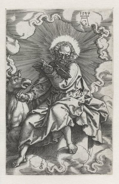 Luc (Les quatre évangélistes) - Heinrich Aldegrever
