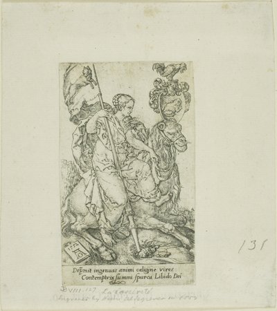 La Luxure, de Vertus et Vices - Heinrich Aldegrever