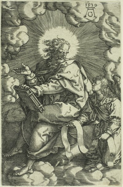 Matthieu, des Quatre Évangélistes, 1539 - Heinrich Aldegrever