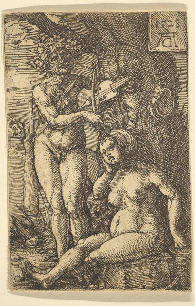 Orphée et Eurydice, 1528 - Heinrich Aldegrever