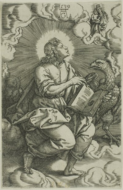 Saint Jean, des Quatre Évangélistes - Heinrich Aldegrever