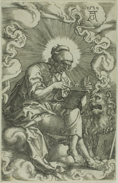 Saint Marc, des Quatre Évangélistes - Heinrich Aldegrever
