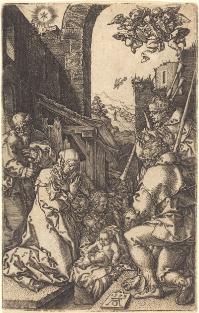 La Nativité - Heinrich Aldegrever