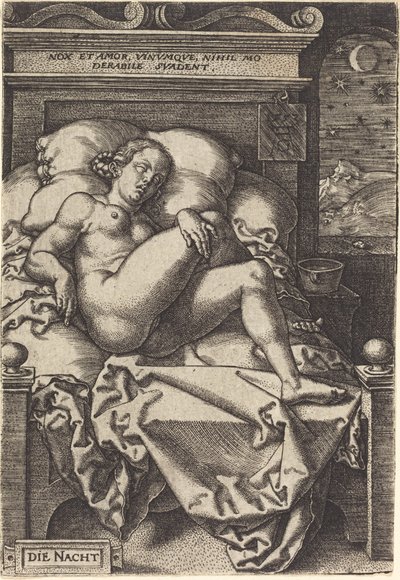 La nuit - Heinrich Aldegrever