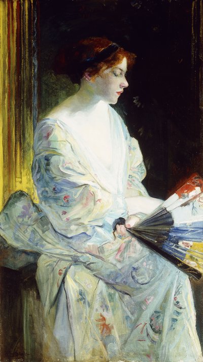 Une dame exotique - Heinrich Augustus Schwabe