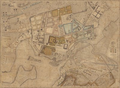 Berghaus Plan sans bordure - Heinrich Berghaus