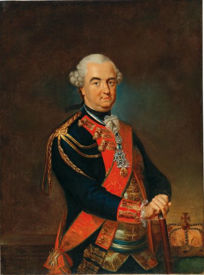 Portrait de Charles Théodore, Électeur de Bavière, Comte Palatin du Rhin - Heinrich Carl Brandt