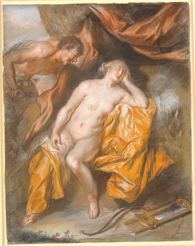 Jupiter et Antiope - Heinrich Dittmers