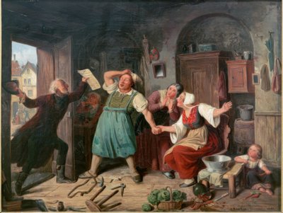 Le grand lot - Heinrich Franz Gaudenz von Rustige