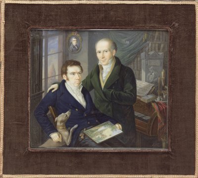 Joseph et Karl August von Klein, vers 1810-15 - Heinrich Franz Schalck