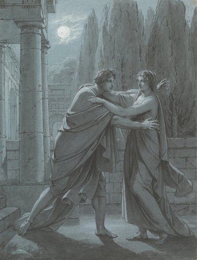 Lais surprenant Aristippe, vers 1801 - Heinrich Friedrich Füger