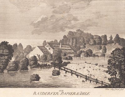Die Rasdorfer Papiermühle - Heinrich Grosch