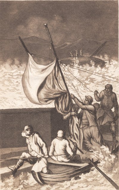 Le naufrage - Heinrich Grosch