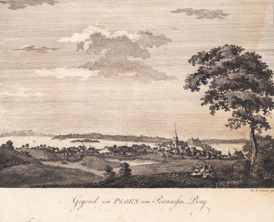 Paysage de Plön - Heinrich Grosch